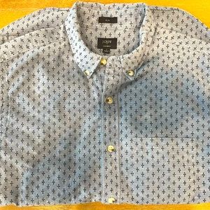 J. Crew Factory Long Sleeve Button Up Shirt (Slim)